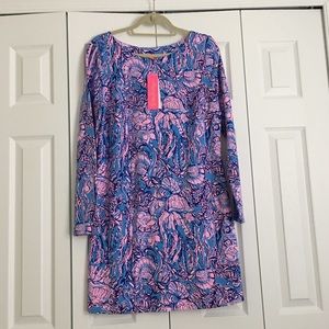 Lilly dress new with tags blue with pink nautical